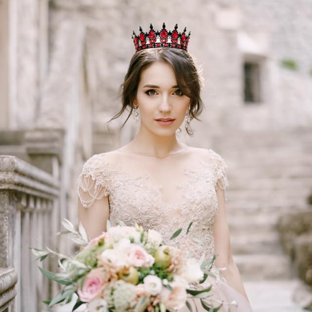 Thumbnail 4 de Princess Tiaras Crystal Rhinestone Tiara 15 cm