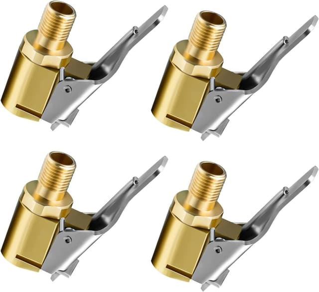 Detalle 2 de FAMINESS 3PCS Tyre Inflator Adaptor Set (30cm hose + 8mm brass valve adapters)