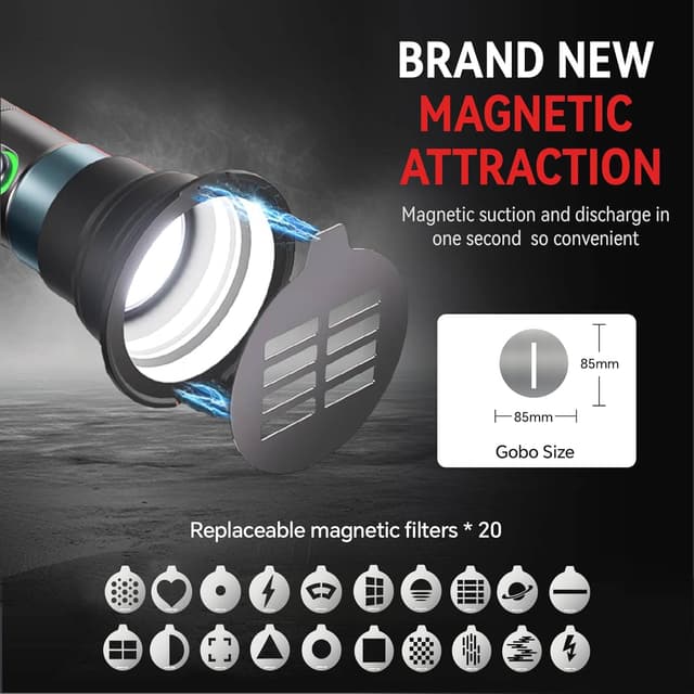 Thumbnail 2 de PHOTOOLEX LED Taschenlampe Fotografie 10 W