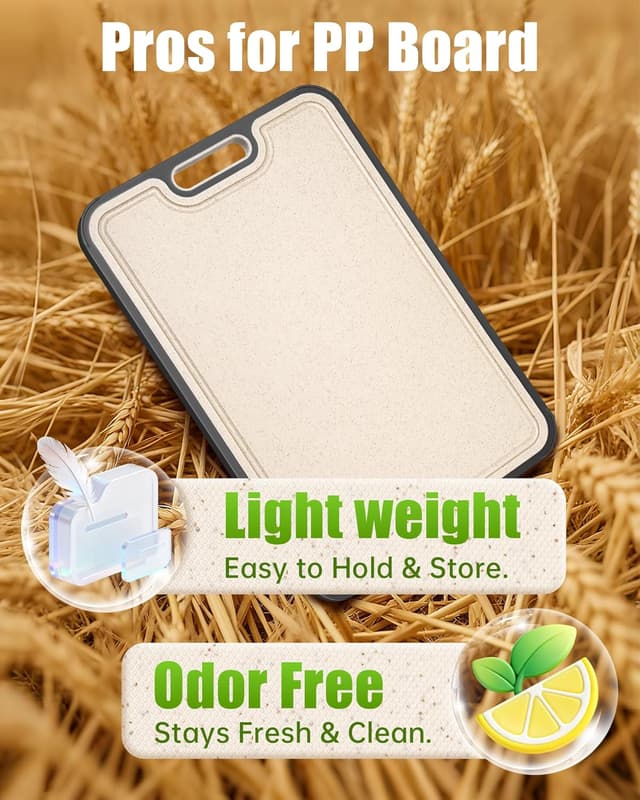 Detalle de Washour Titanium Cutting Board 16" 🔪