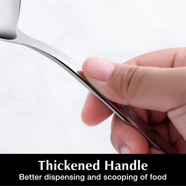 Detalle 2 de KINGSTONE Large Hostess Serving Utensils Set 10-inch 🍽