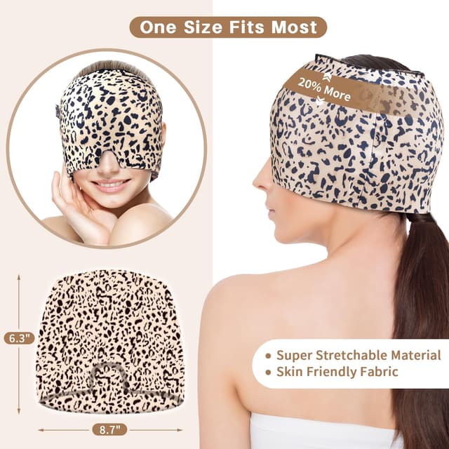 Detalle 2 de my novel things Migräne Maske 2er Set Kühlmaske