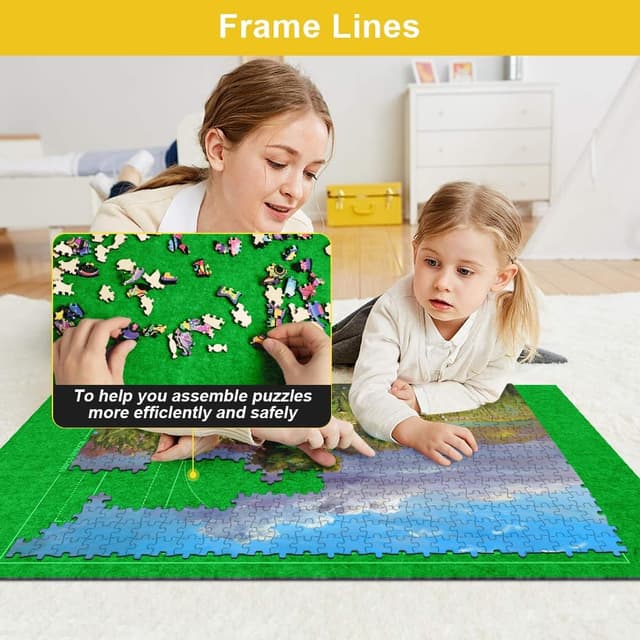 Detalle de Ainiv Puzzle Roll mat, felt storage 1500 pcs