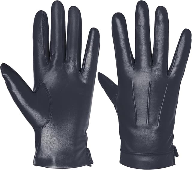 Thumbnail 5 de Gants en cuir à écran tactile pour hommes