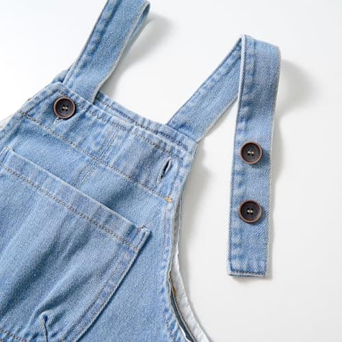 Thumbnail 7 de Miipat Salopette en denim pour fille đ·