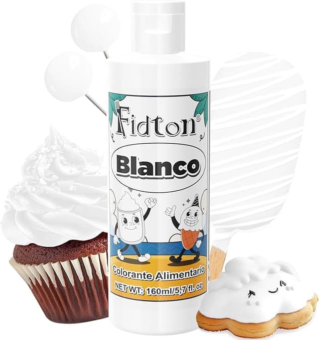 Imagen de Colorante Alimentario Macarrone 160ml - Blanco Concentrado 🎨 en OfertitasTOP