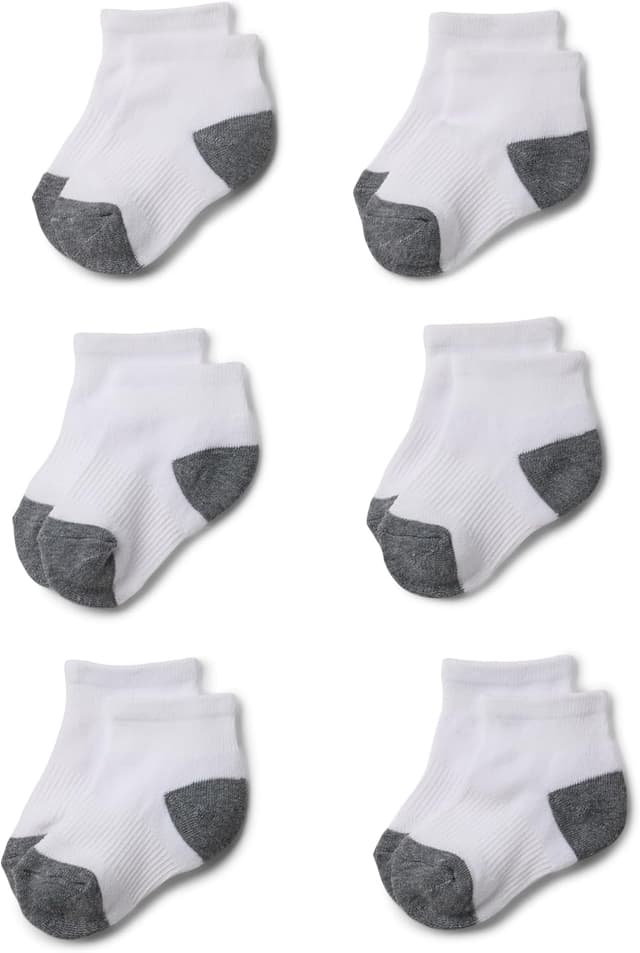 Thumbnail 6 de Amazon Essentials calzini sportivi alla caviglia unisex per bambini e ragazzi con ammortizzazione a zone e supporto arco plantare