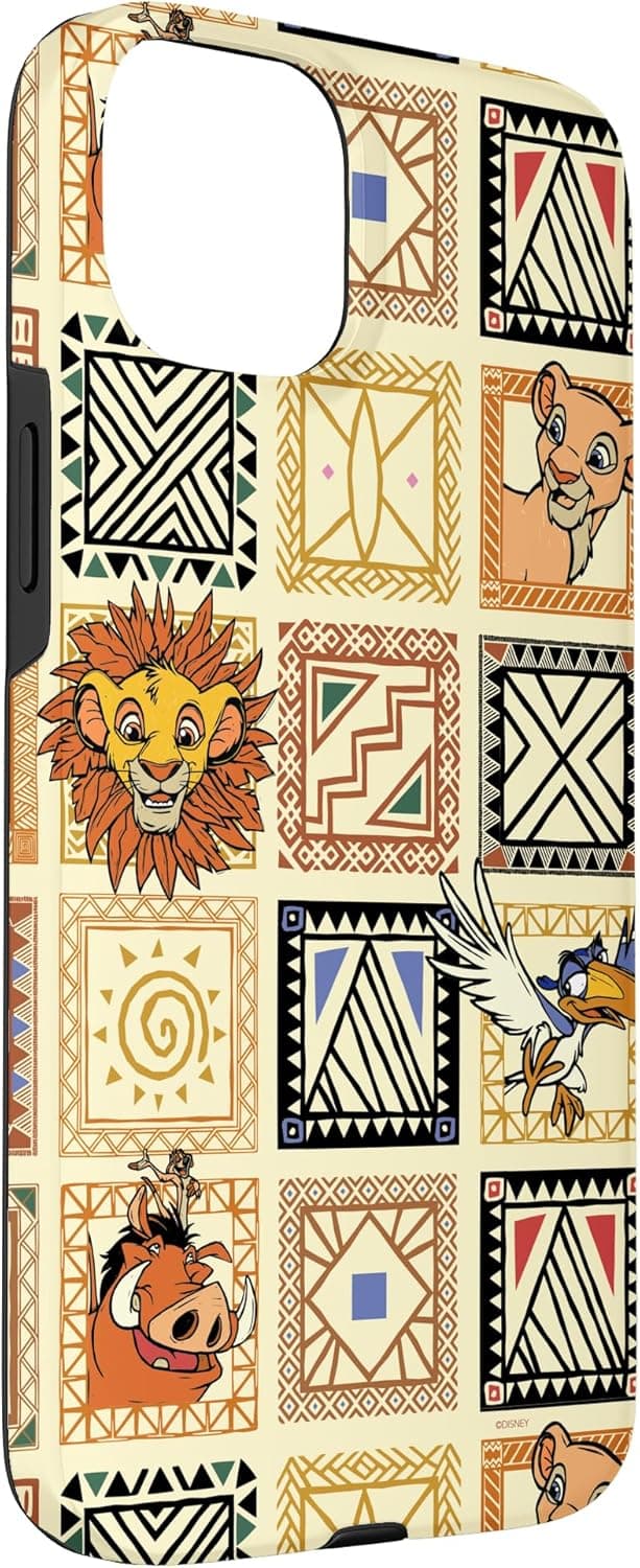 Detalle de iPhone 15 Plus, coque Roi Lion 30 ans