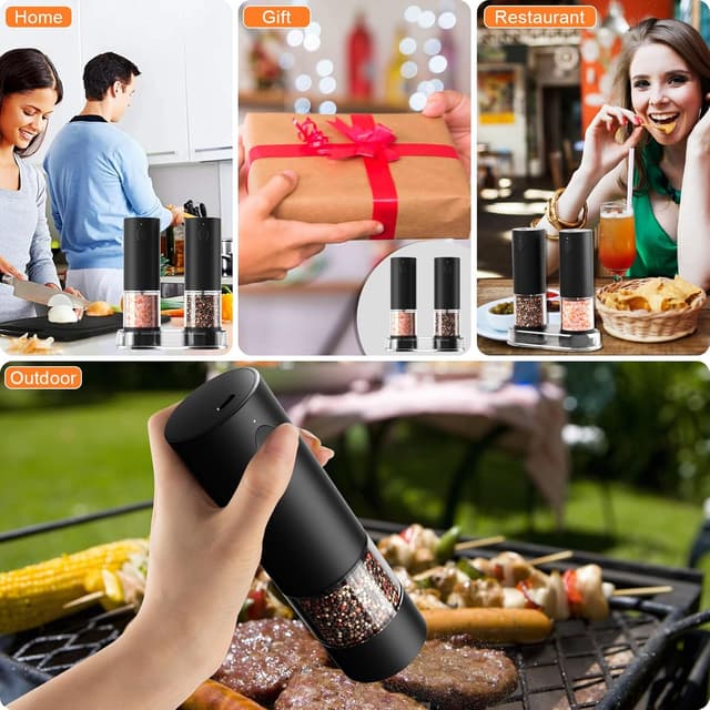 Thumbnail 6 de COKUNST Elektrische Salz und Pfeffermühlen 95 ml 🧂