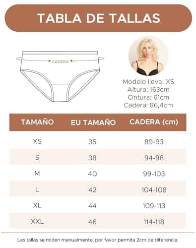 Thumbnail 6 de INNERSY Bragas Mujer Pack 6 L 42