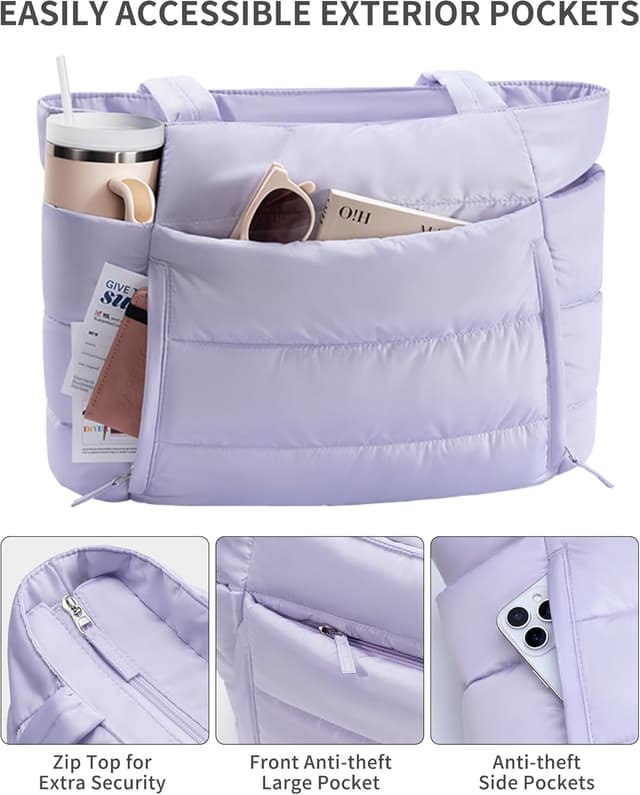 Thumbnail 4 de Bagstellar Puffer Tote Bag 20L
