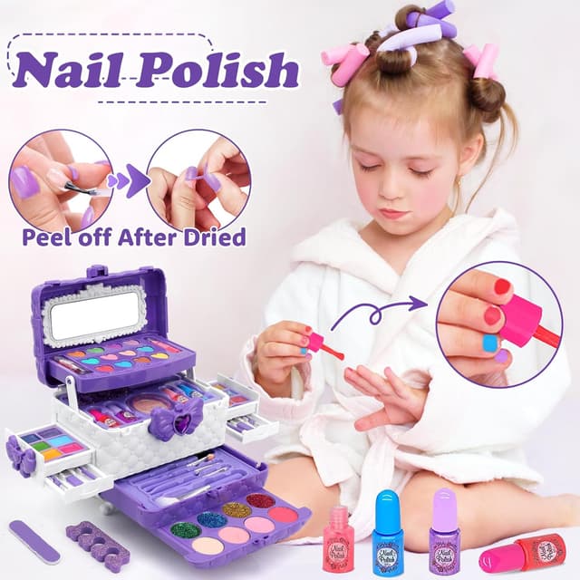 Thumbnail 4 de Maquillaje para Niñas 55 Pcs lavable