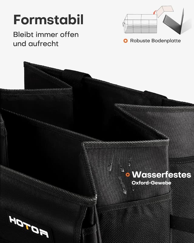 Thumbnail 2 de HOTOR Kofferraum Organizer 54,1×32,0×26,9 cm