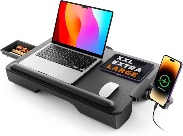 Detalle de SAIJI Laptopkissen 54×33 cm bis 17 Zoll