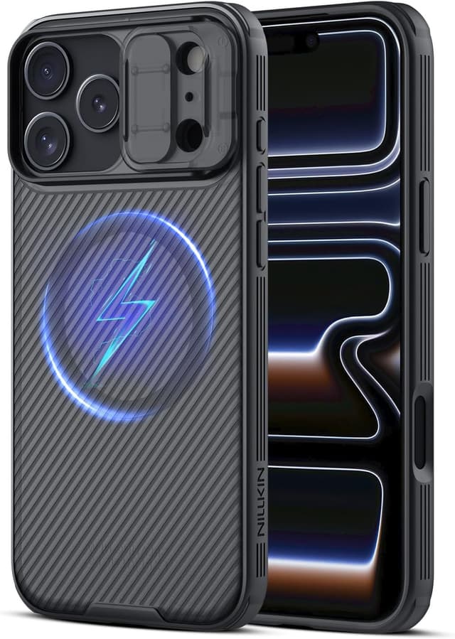 Detalle de Nillkin Magnetische Hülle CamShield Pro Ultra für iPhone 17 Pro (6,7 Zoll) mit MagSafe-Kameraschutz