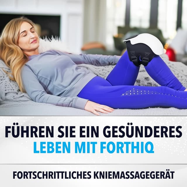 Detalle 2 de FORTHiQ Knie-Massagegerät 3 Vibrationsstufen