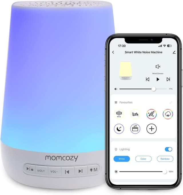 Imagen de Momcozy White Noise Machine with 34 soothing sounds en OfertitasTOP