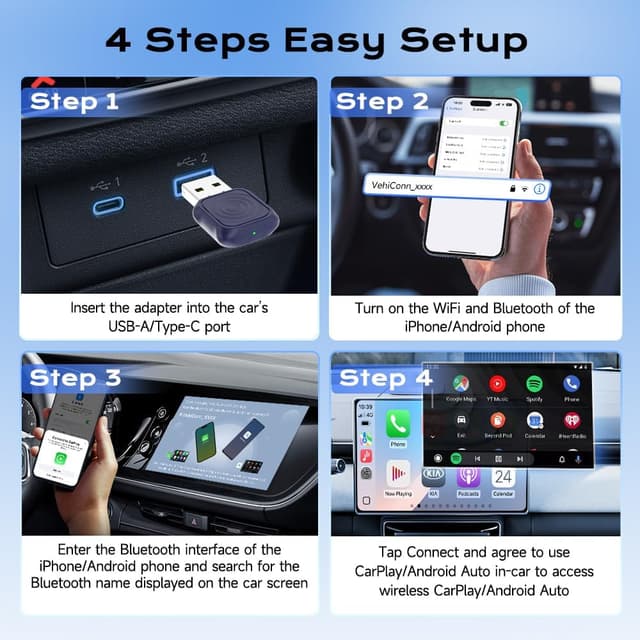 Thumbnail 4 de Carlinkit Mini Ultra Wireless CarPlay Adaptor