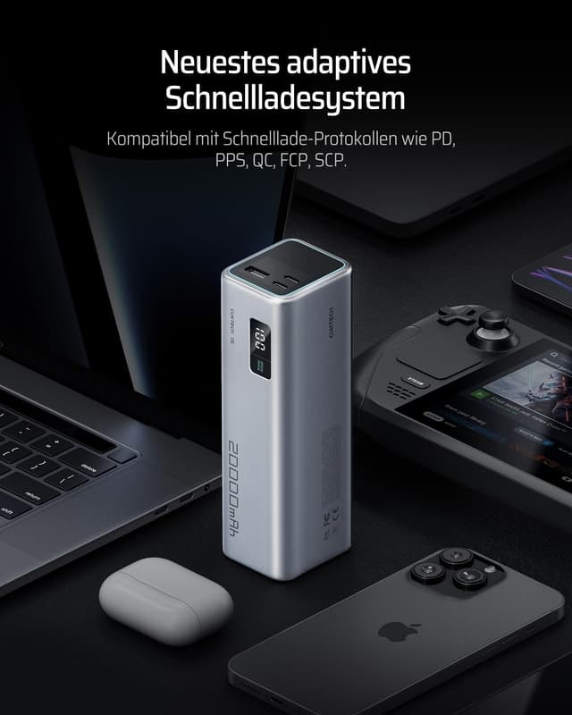 Thumbnail 6 de CUKTECH 65W Power Bank 20000mAh mit Display