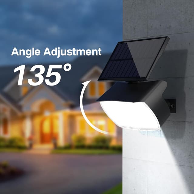 Detalle 2 de Solar garden lights 108 LED, 800 lm