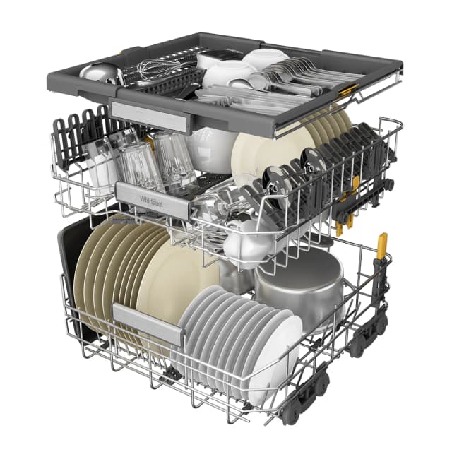 Detalle 2 de Whirlpool Lavavajillas 15 Servicios, 3 Bandejas, 60 cm