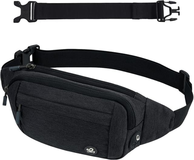 Detalle de WATERFLY Bauchtasche Hüfttasche Sport 1er-Pack