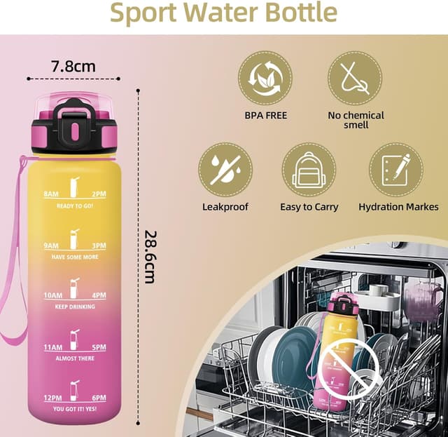 Thumbnail 3 de Motswedi Borraccia 1 litro riutilizzabile