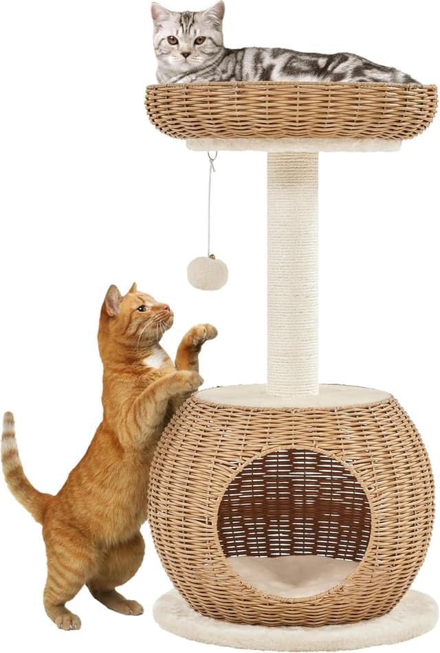 Imagen de Yaheetech Kratzbaum 75 cm für große Katzen 🐱 en OfertitasTOP