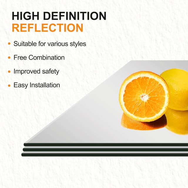 Thumbnail 4 de Delma Glass Full Length Mirror 14 x 12 in 🪞