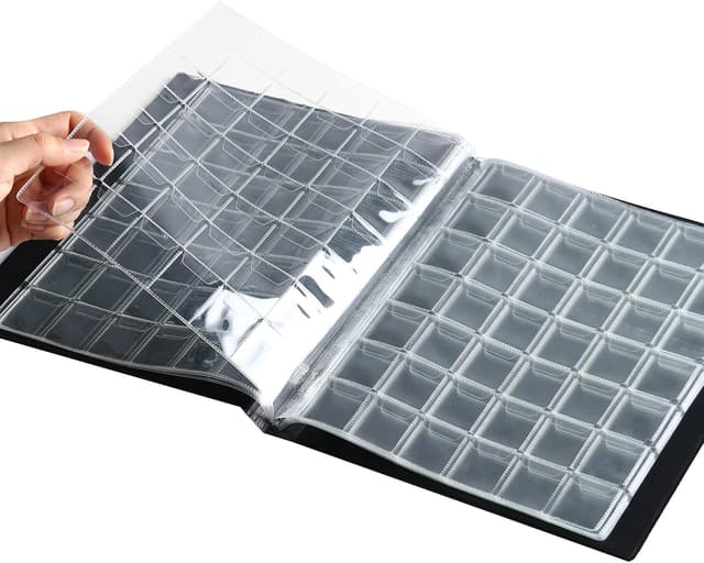 Thumbnail 3 de CS0242BK Álbum monedas 420 bolsillos negro