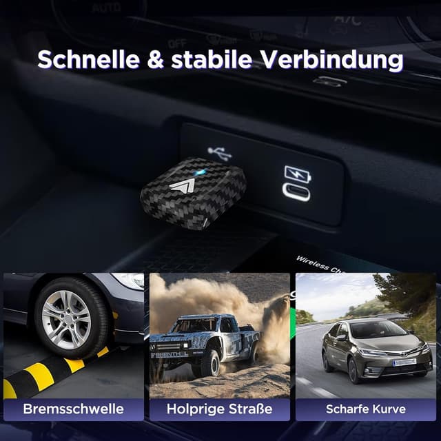 Detalle 1 de MSXTTLY Android Auto Wireless Adapter U2AC-L9