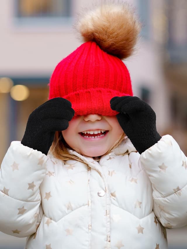 Thumbnail 6 de Glooarm 2 Pairs Kids Gloves 4-12