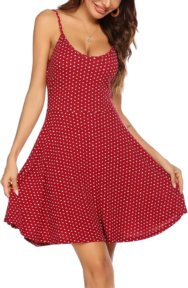 Detalle de Robe d’été florale à bretelles UNibelle XS-XXL