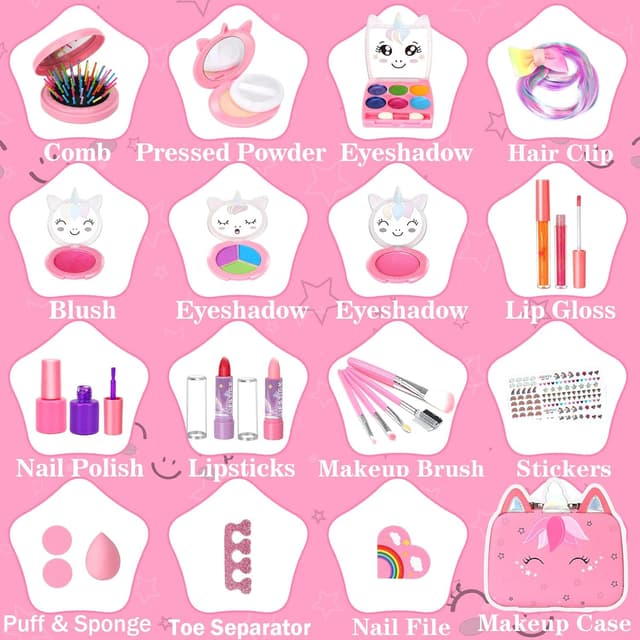 Thumbnail 3 de Heaning Kids Washable Makeup Kit 26pc