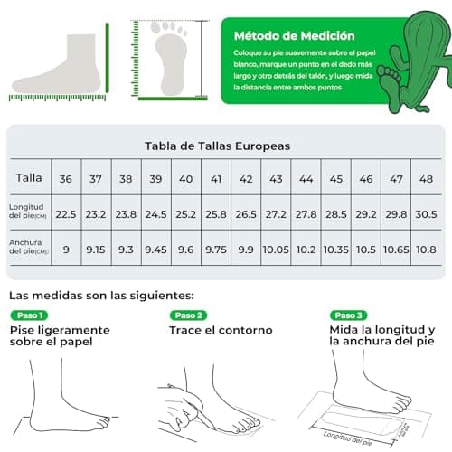 Thumbnail 6 de SAGUARO Luck Ⅰ zapatillas barefoot minimalistas transpirable y antideslizante, negro (EU 43)