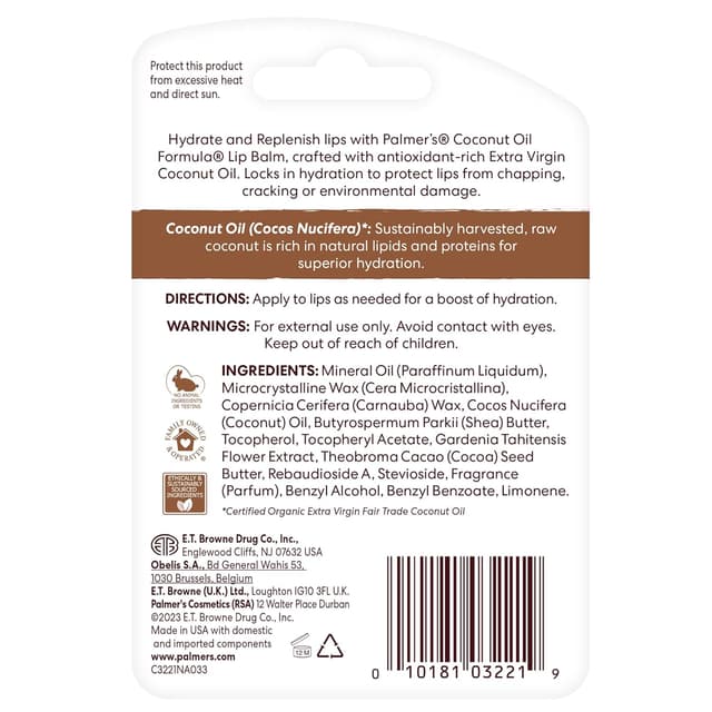 Thumbnail 1 de Palmer's Coconut Oil Lip Balm 0.3 oz đź’„