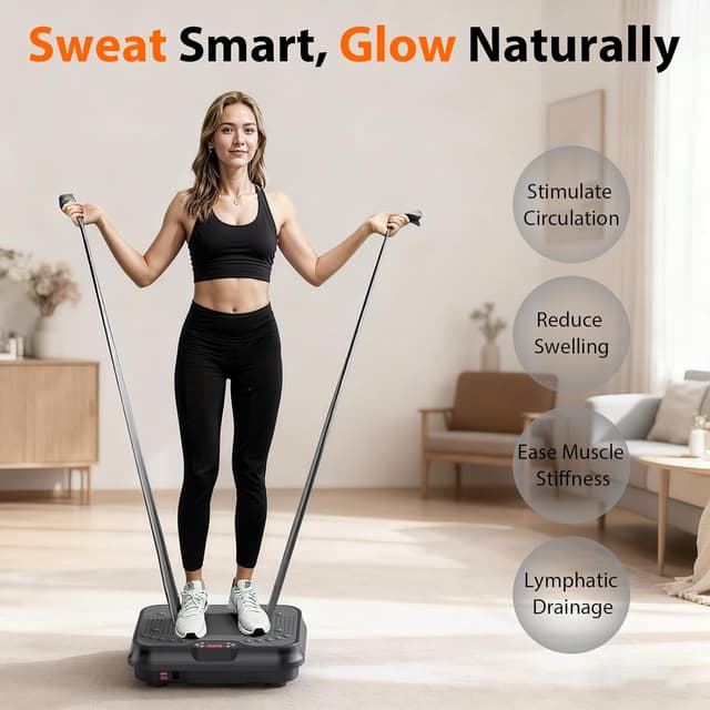 Detalle 2 de DKDNSJ Vibration Plate 400 Lbs Capacity ๐