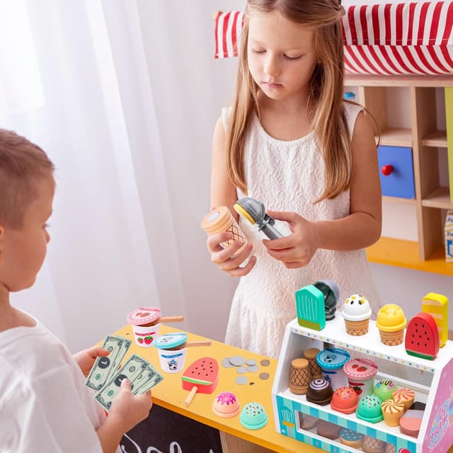 Thumbnail 6 de WIKITOT Ice Cream Toys 51 Pieces