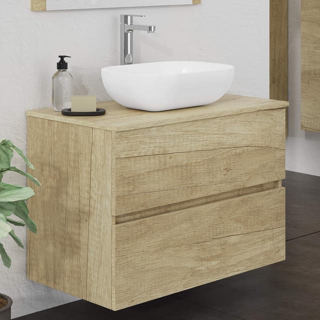 Detalle de Baikal Baño Onyx con lavabo 80 cm