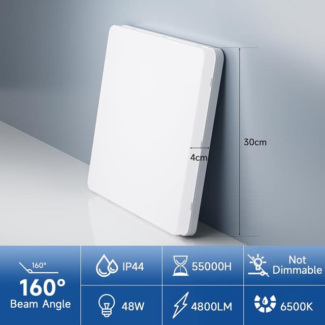 Detalle 2 de EASY EAGLE Plafón LED 48W 30cm