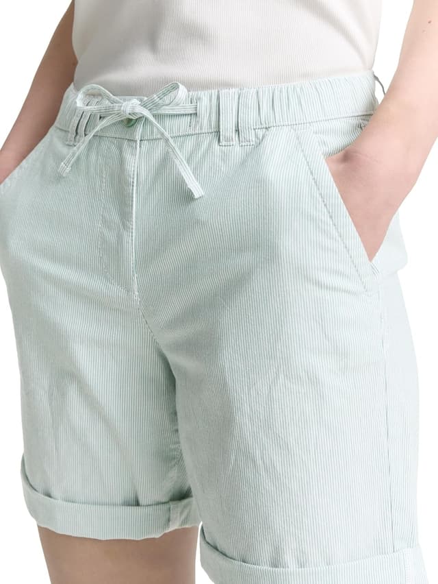 Detalle 2 de TOM TAILOR Bermuda Shorts Donna: comodi e facili da abbinare per l’estate