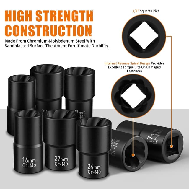 Detalle de GIREORAN Wheel Lock Removal Kit 10-Piece