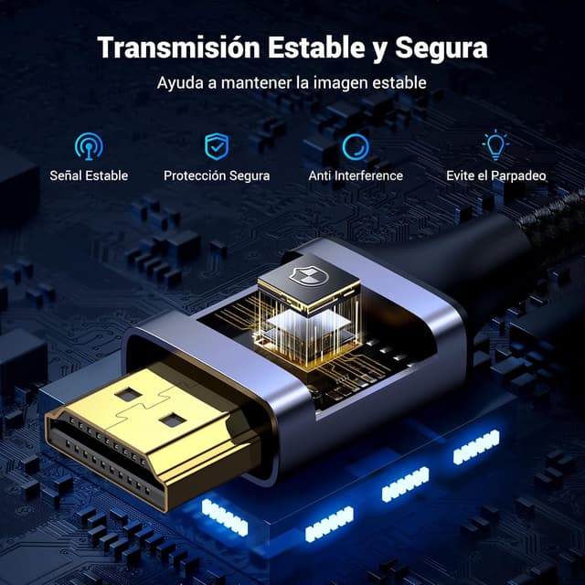 Detalle de UGREEN Cable Micro HDMI 4K 60Hz 2M