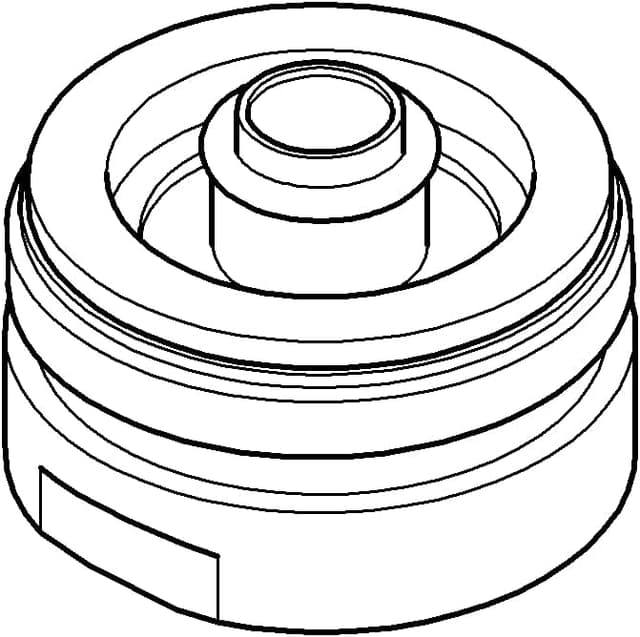 Detalle de GROHE aeratore 64374000 (set da 4) con finitura cromata