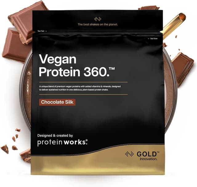 Thumbnail 4 de Protein Works Proteína Vegana de Chocolate⭐ 2kg Sin Gluten