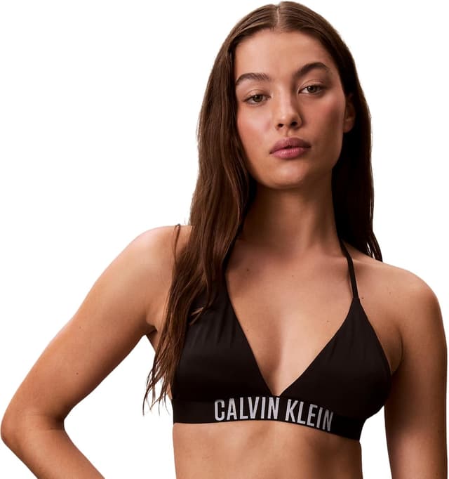 Detalle de Calvin Klein Halter Triangle top da bagno