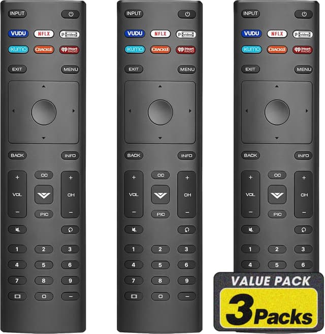 Detalle de VIZIO 3-Pack Remote Replacement