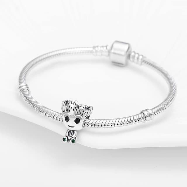 Detalle de TINSLO ciondolo argento 925 con zirconi