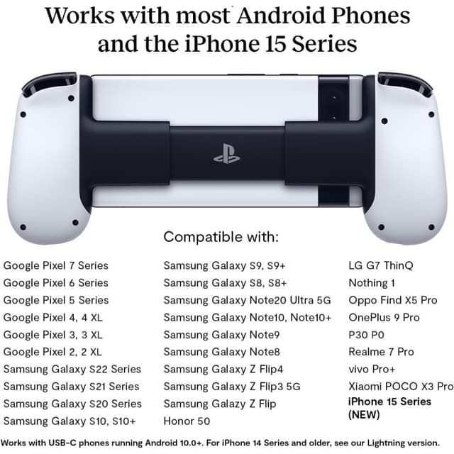 Detalle 2 de Backbone One Gamepad PlayStation Edition V2 para Android