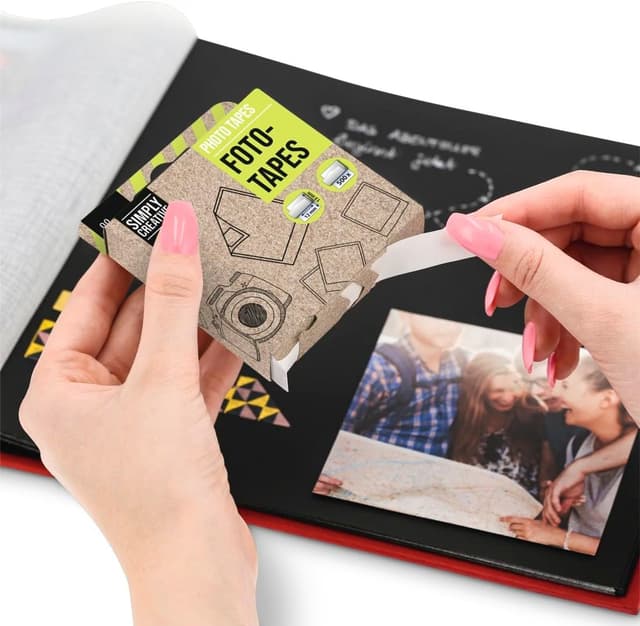 Detalle 1 de Hama Fototapes 1.000 Stück Foto-Klebepads 12 x 13 mm